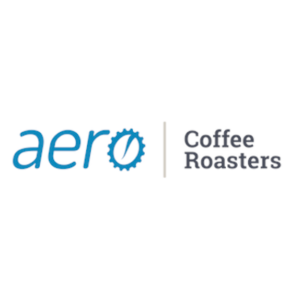 Aero Coffee Roasters logo shown on Lightyear Coffee