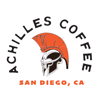 Achilles Coffee Roasters logo on Lightyear Coffee
