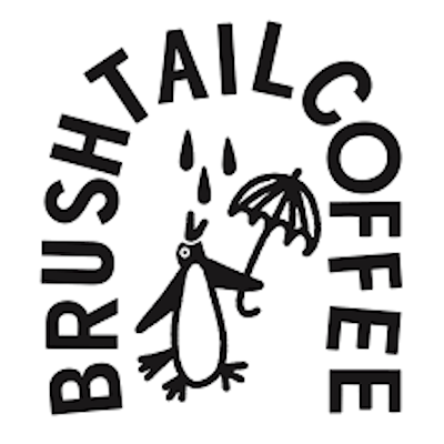 Brushtail Coffee logo featured on Lightyear Coffee
