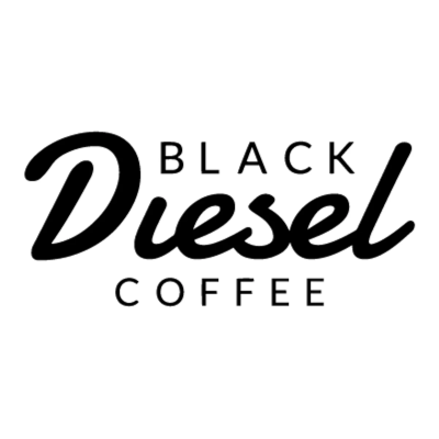 Black Diesel Coffee logo, as featured in our directory