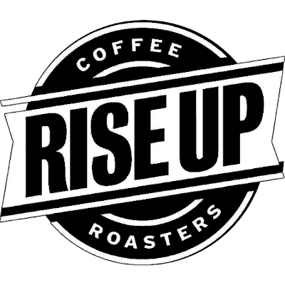 Rise Up Coffee Roasters logo as featured on Lightyear Coffee