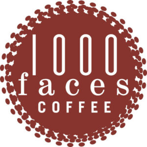 1000 Faces Coffee logo – highlighted in our roaster listings