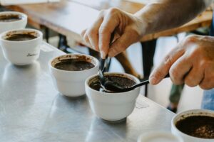 Image of coffee tasting