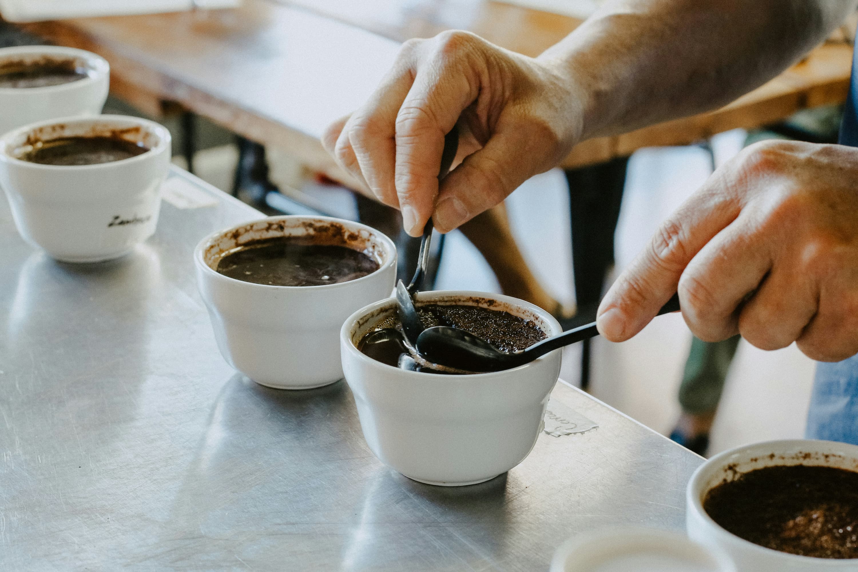 Image of coffee tasting