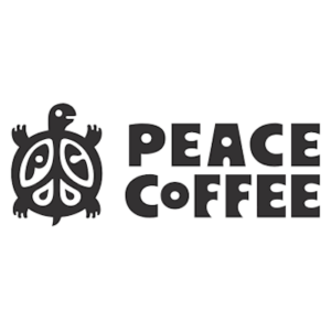 Peace Coffee logo on Lightyear Coffee