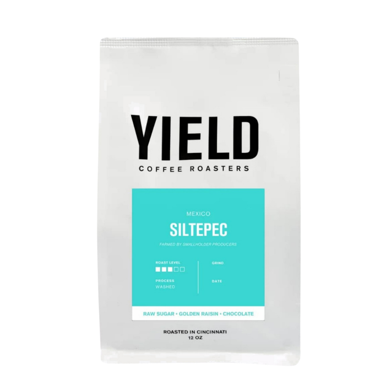 Yield Coffee Roasters Mexico Siltepec coffee bag
