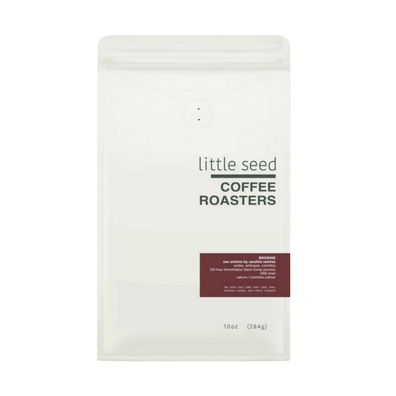 Little Seed Coffee Roasters Brownie coffee bag